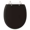 Ver imagem 1 de Assento Sanitário Village Ébano (Preto) para vaso Deca