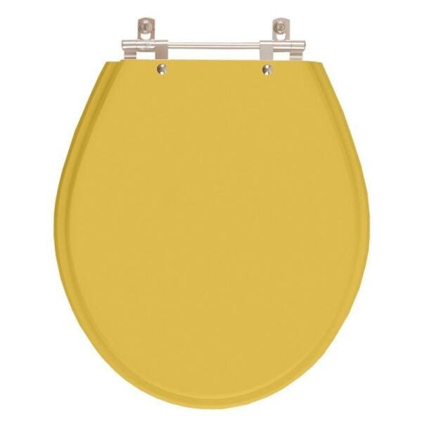 Assento Sanitário Carina Amendoa para vaso Ideal Standard - 1