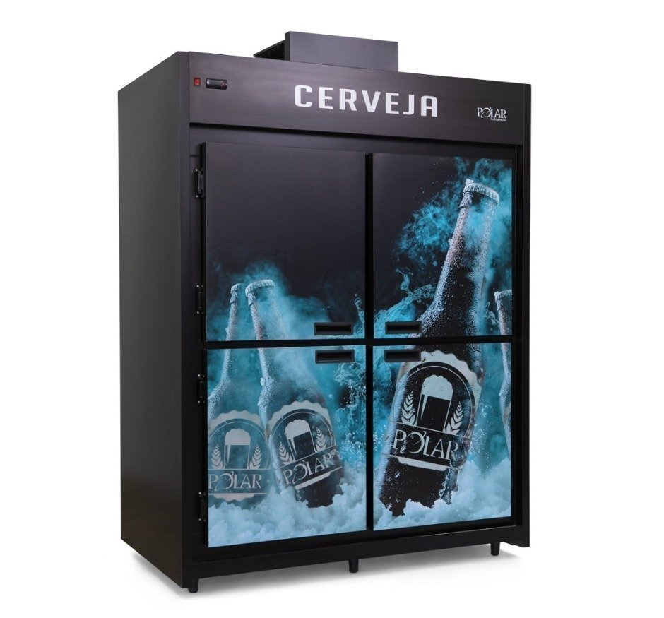 Minicâmara Cervejeira 30 Caixas 4 Portas Cegas Polar MCB150 220v - 1