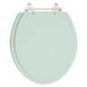 Assento Sanitário Oval Água Marinha Para Vaso Celite - 1