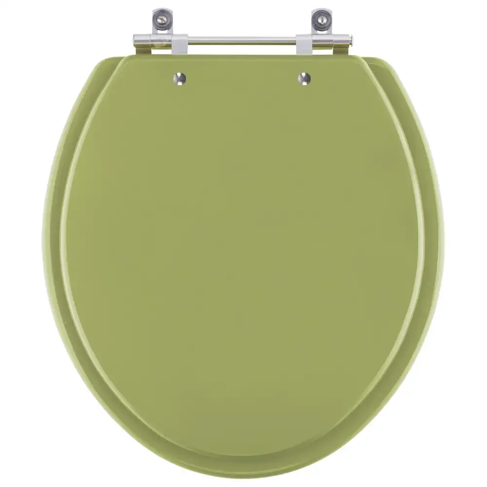 Assento Sanitário Convencional Oval Verde Itapua para vaso Celite - 3