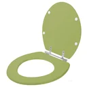 Ver imagem 1 de Assento Sanitário Convencional Oval Verde Itapua para vaso Celite