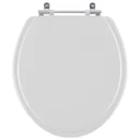 Ver imagem 1 de Assento Sanitário Oval Cinza Claro Para Todas As Louças