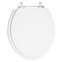 Ver imagem 1 de Tampa de Vaso Poliester Convencional Oval Universal 1.6gpf 6lpf Branco para bacia Deca