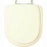 Assento Sanitário Almofadado Flox Marfim (Bege) para Vaso Fiori - 1