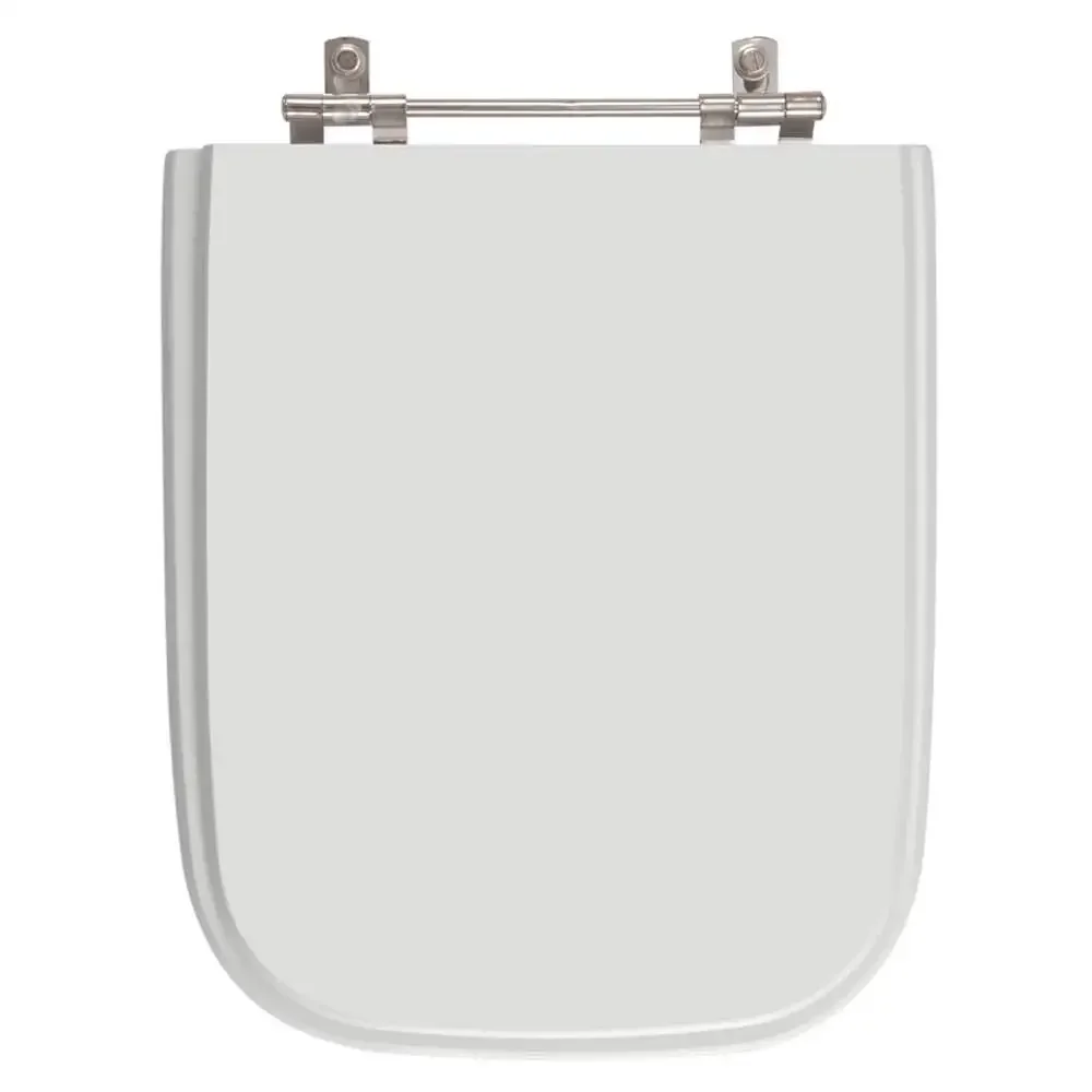 Tampa de Vaso Tivoli Sterling Silver (Cinza Claro) Para Bacia Ideal Standart - 1