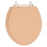 Assento Sanitário Poliester Oval Oval Pêssego - 1