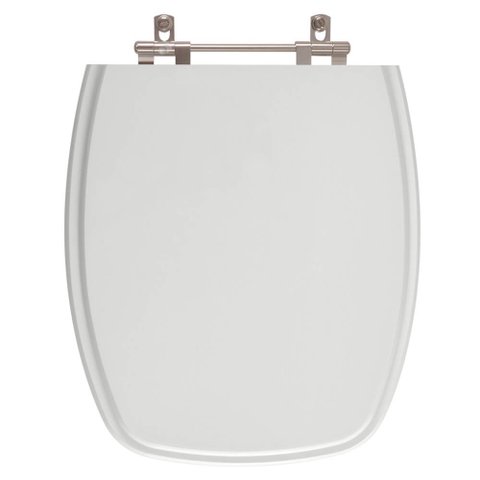 Tampa de Vaso Sanitário Stylus Cinza Prata (Cinza Claro) para bacia Celite