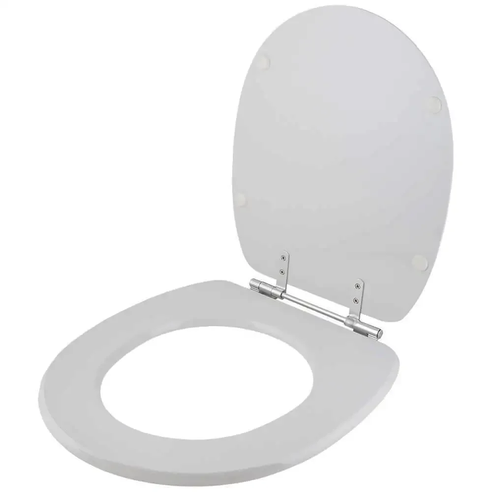 Tampa de Vaso Eros Cinza Platina (Cinza Claro) Para Bacia Incepa - 2