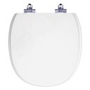 Ver imagem 1 de Assento Sanitário Fechamento Lento Village Branco para Vaso Deca