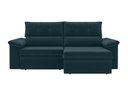 Ver imagem 2 de Sofá Aspen 1,80m Retrátil e Reclinável Suede Petróleo Xflex Sofás