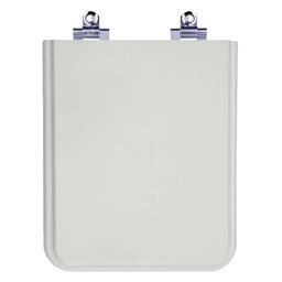 Assento Sanitário Fechamento Lento Square Cinza Platina (Cinza Claro) para Vaso Incepa Cidamar - 1 Assento Sanitário Fechamento Lento Square Cinza Platina (Cinza Claro) para Vaso Incepa Cidamar - 1