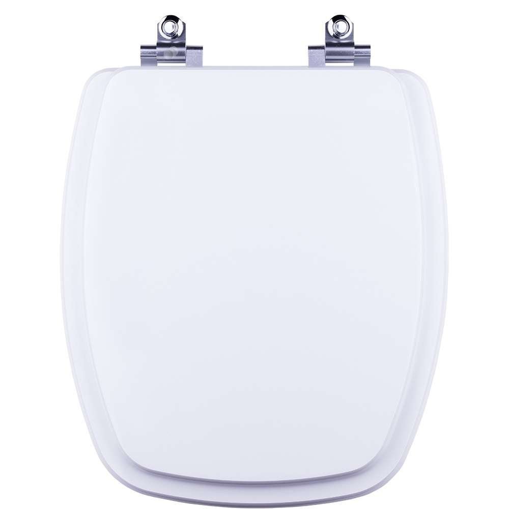 Assento Sanitário Fechamento Lento Amarilis Branco para Louça Fiori - 1