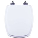 Ver imagem 1 de Assento Sanitário Fechamento Lento Amarilis Branco para Louça Fiori