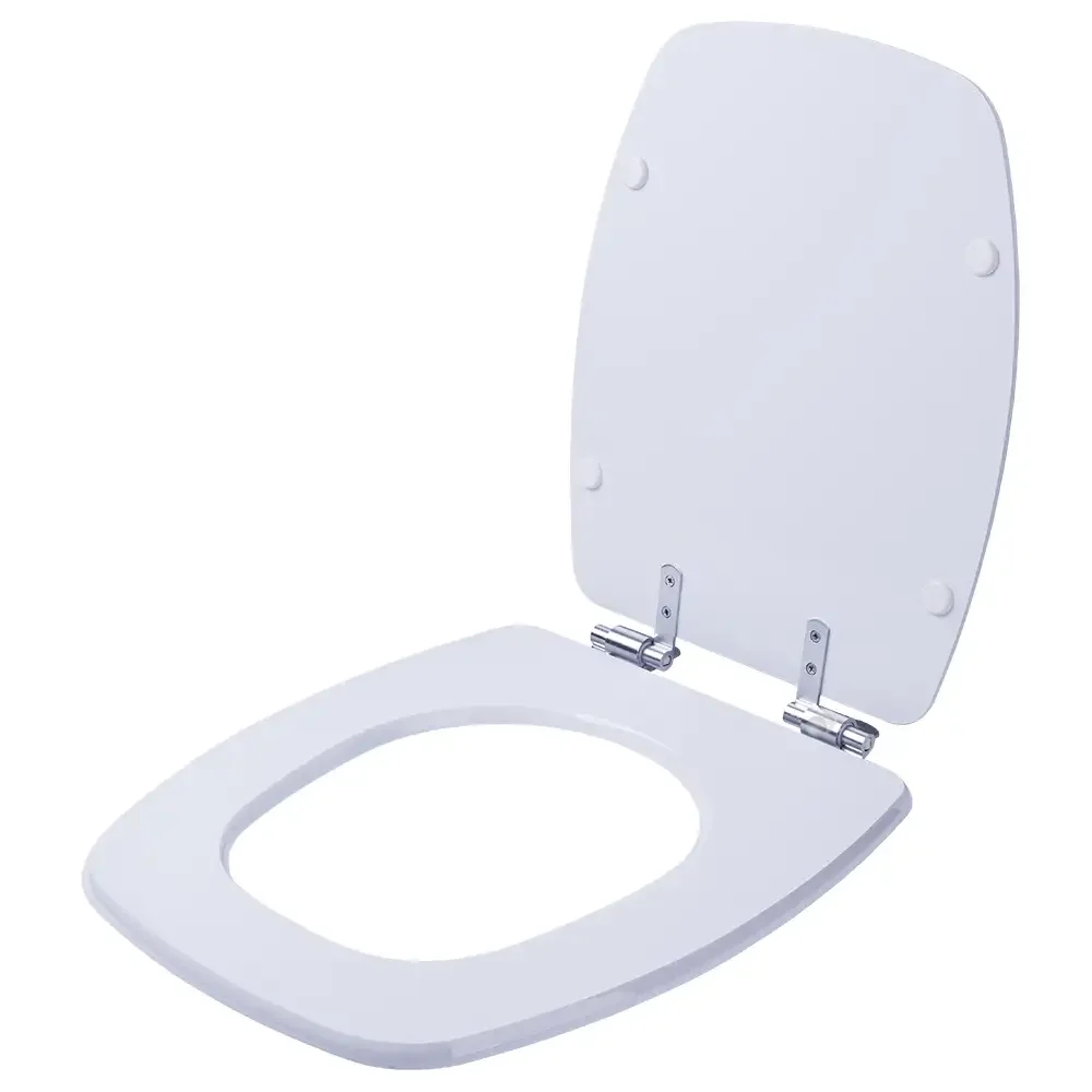 Assento Sanitário Fechamento Lento Amarilis Branco para Louça Fiori - 2