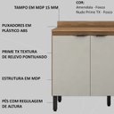 Ver imagem 4 de Balcao 3 Pts 2 Gv com Tampo 120cm 93241 Amendola Nude Prime Tx Demobile