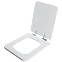 Ver imagem 2 de Tampa de Vaso Sanitário com Amortecedor Square Branco para Bacia Incepa Cidamar