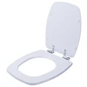 Ver imagem 2 de Assento Sanitário Fechamento Lento Primula Plus Branco para Louça Fiori