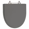 Assento Sanitário Studio Ambar (Cinza Escuro) Para Louça Incepa Laufen - 1
