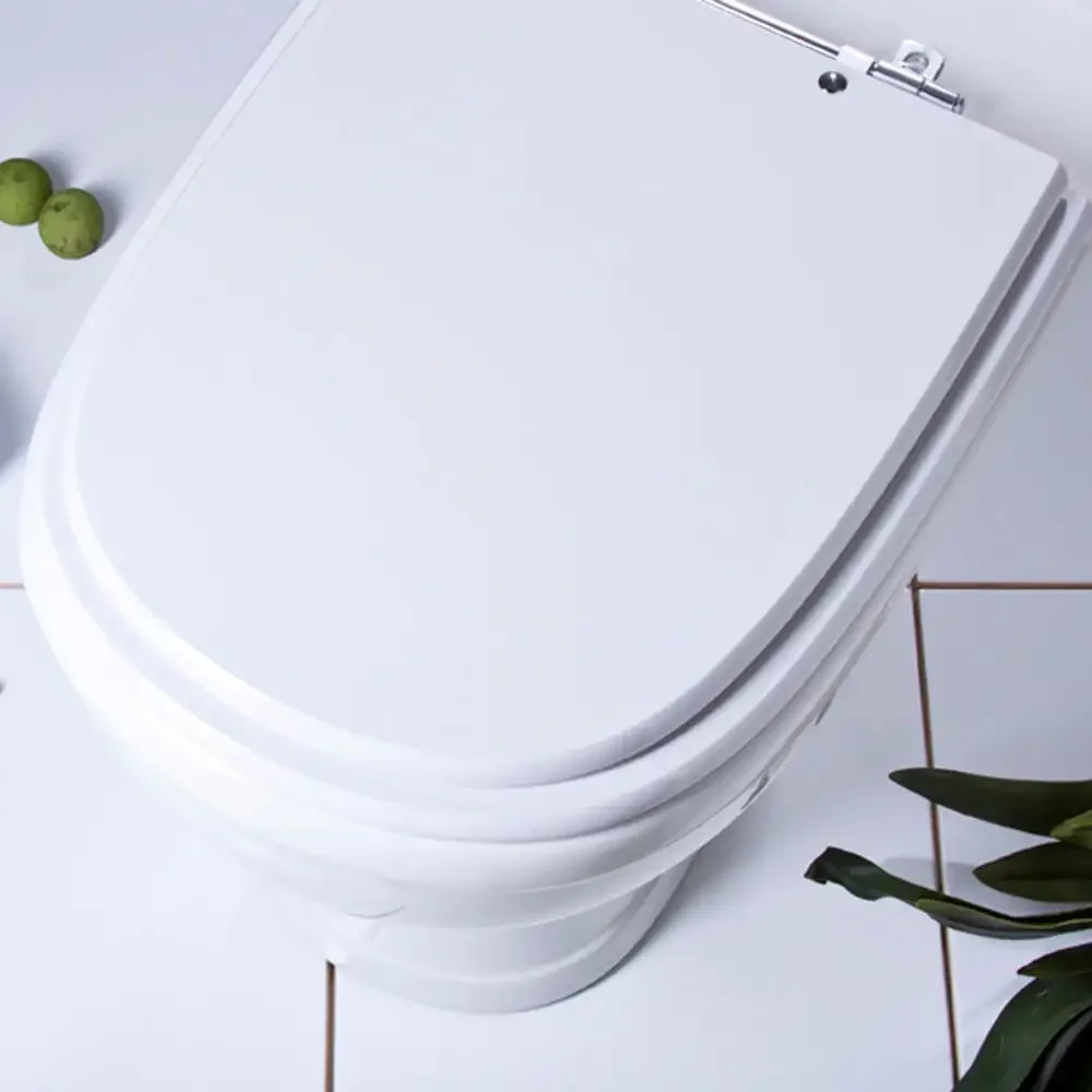 Assento Sanitário Paris Neve (Branco) Para Louça Ideal Standard - 6