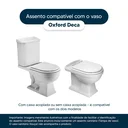 Ver imagem 4 de Assento Sanitário Oxford Branco para vaso Deca