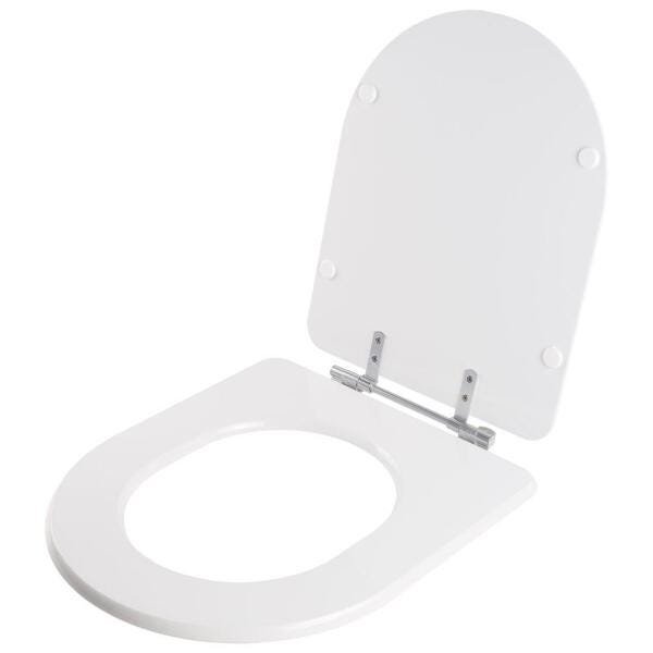 Assento Sanitário Meridian Branco para vaso Roca - 2