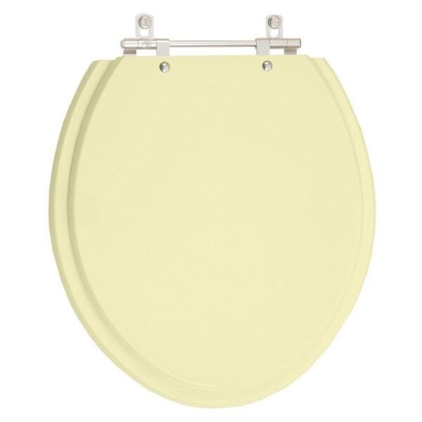 Assento Sanitário Colonial Marfim (Bege Claro) para vaso Hervy - 1