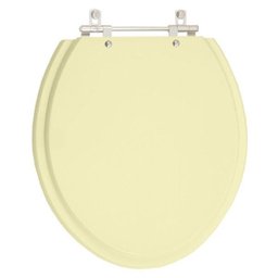 Assento Sanitário Colonial Marfim (Bege Claro) para vaso Hervy - 1