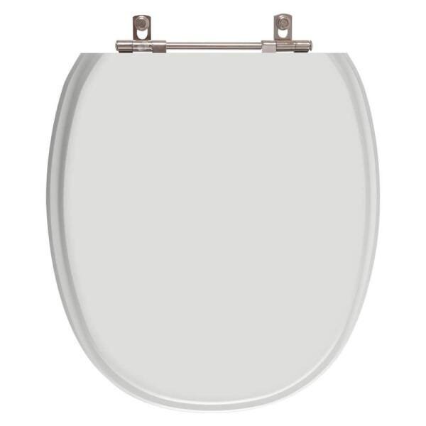 Assento Sanitário Massima Cinza Platina para vaso Incepa - 1