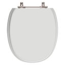 Ver imagem 1 de Assento Sanitário Massima Cinza Platina para vaso Incepa