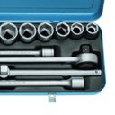 Ver imagem 3 de Jogo de Soquetes Sextavados e Acessórios de 22 À 50mm Encaixe de 3/4'' com 14 Peças - Gedore 017503