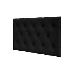 Cabeceira Cama Box Capitonê Solteiro 0,88 Jade:preto - 1