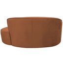 Ver imagem 7 de Sofá Curvo 03 Lugares 210cm Eron Braço Direito Veludo Camel - Nexta Casa