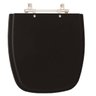 Assento Sanitário Venice Preto para vaso Belize - 1