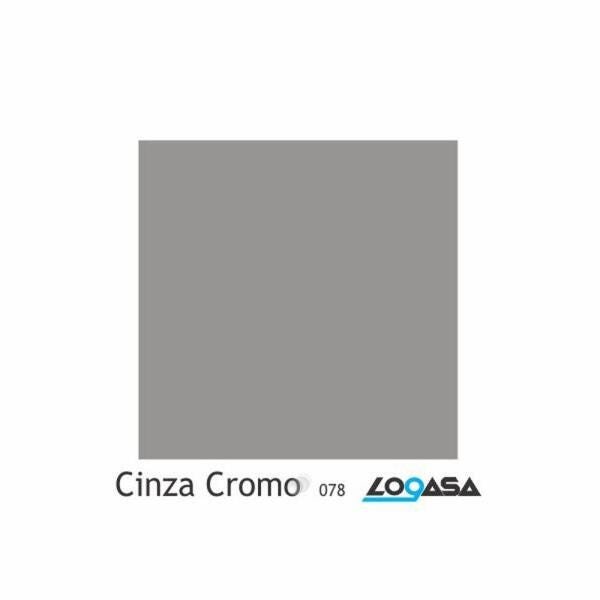 Assento Sanitário Parati Cinza Cromo para vaso Logasa - 3
