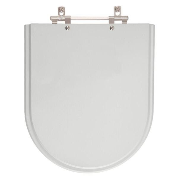Assento Sanitário Omega Cinza Real para vaso Deca - 1