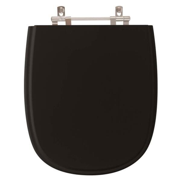 Assento Sanitário Dona Beja Preto para vaso Santa Clara - 1