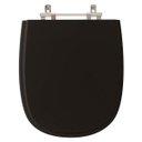 Ver imagem 1 de Assento Sanitário Dona Beja Preto para vaso Santa Clara