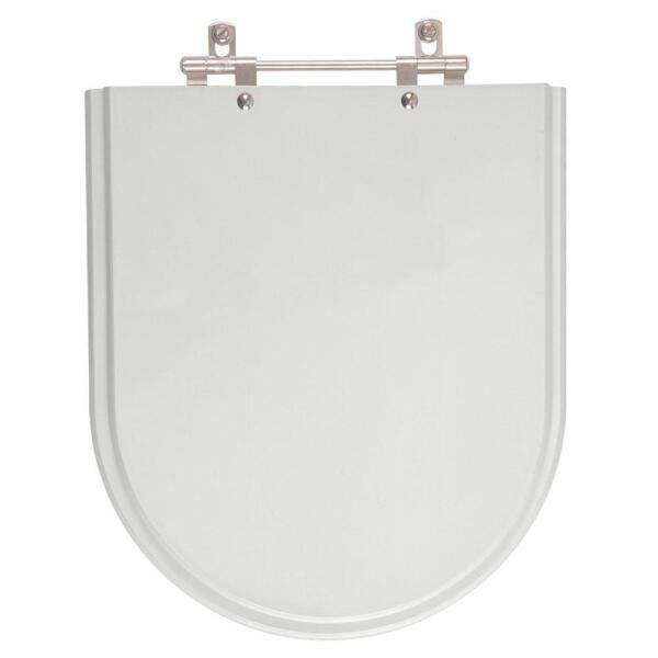 Assento Sanitário Jasmim Cinza Claro para vaso Fiori - 1