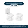 Assento Sanitário City Pergamon (Bege Claro) para Vaso Celite - 4