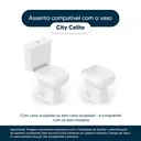 Ver imagem 4 de Assento Sanitário City Pergamon (Bege Claro) para Vaso Celite