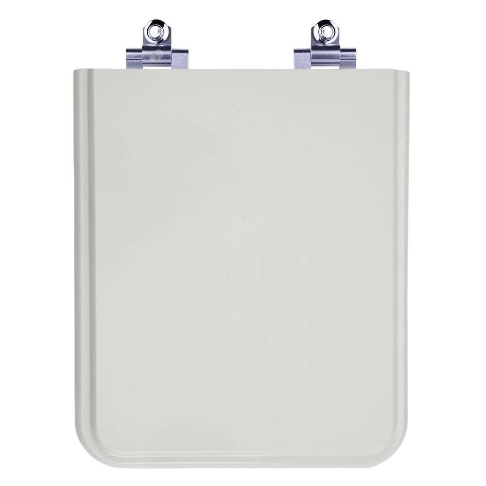 Tampa de Vaso Sanitário com Amortecedor Square Cinza Platina (Cinza Claro) para Bacia Incepa - 1