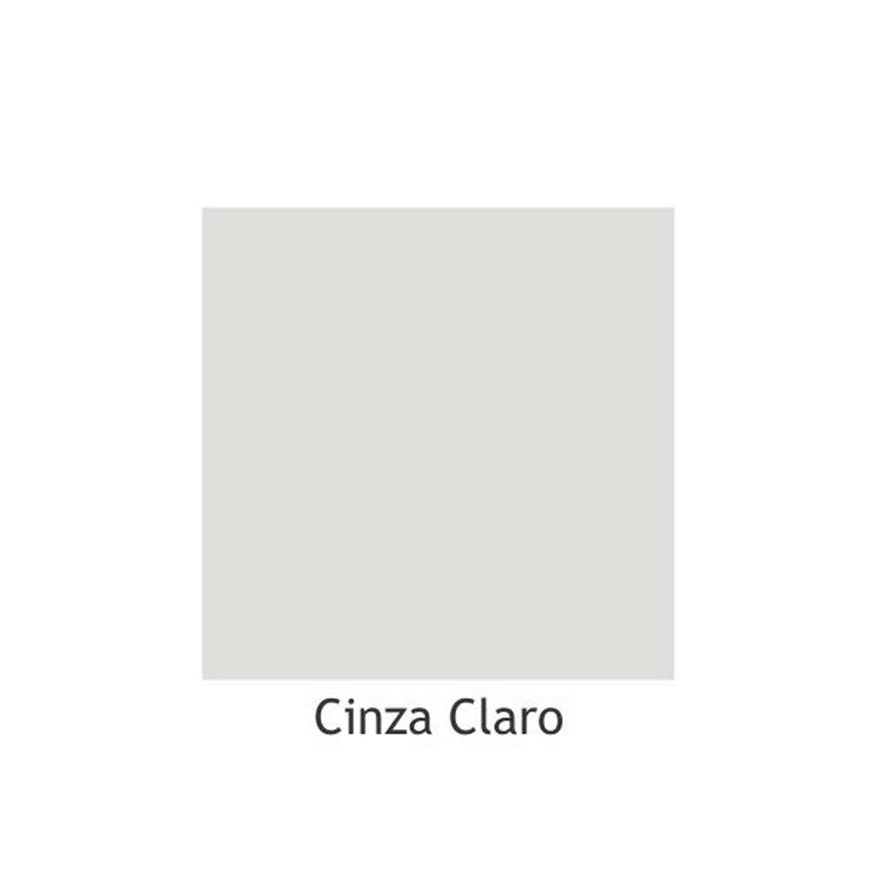 Assento Sanitário Aries Cinza Claro para vaso Eternit - 3