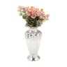 Vaso de Cerâmica Prateada12cmx28cmx10cm Rojemac - 1