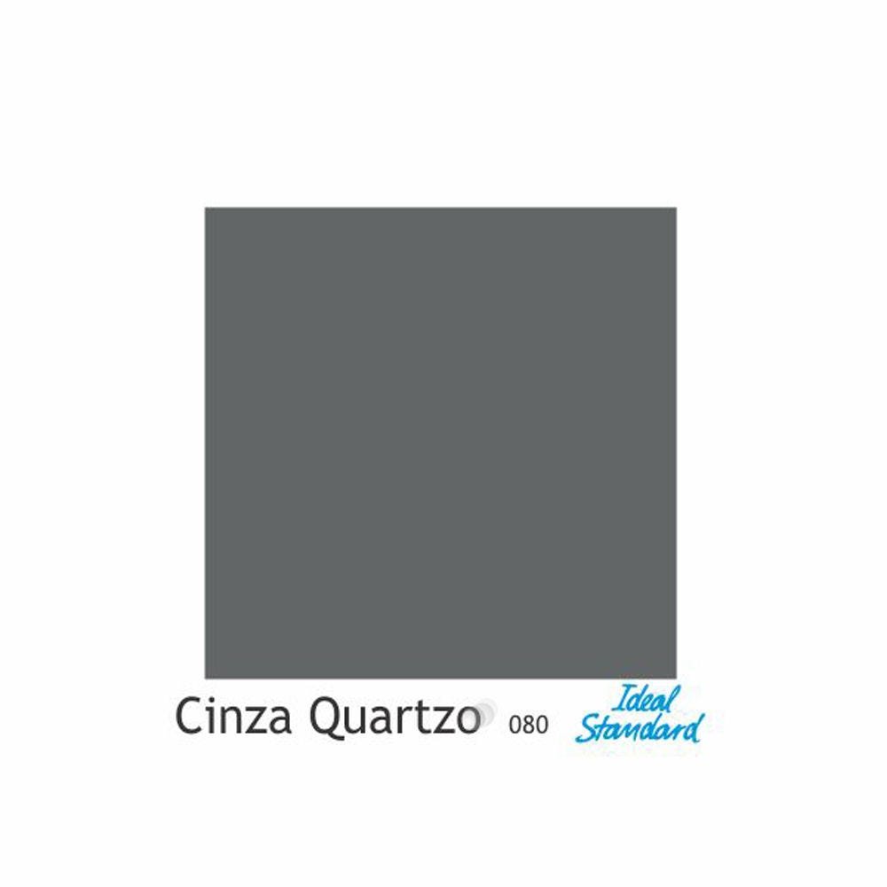 Assento Sanitário Carina Cinza Quartzo (Cinza Escuro) Para Louça Ideal Standard - 3