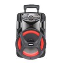 Ver imagem 1 de Caixa Amplificada Groove, Usb, Sd, Bluetooth, Fm, LED 250W Amvox