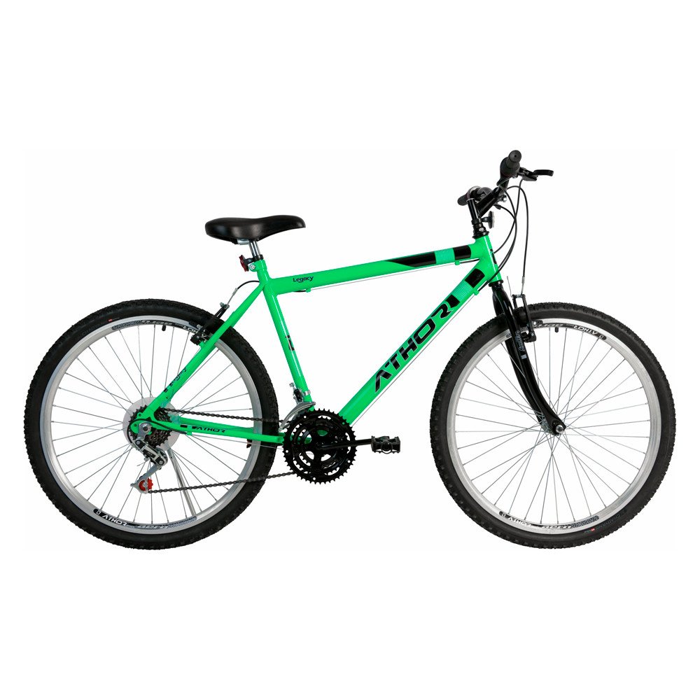 Bicicleta Aro 26\" 18m Legacy Vermelha Athor - 1