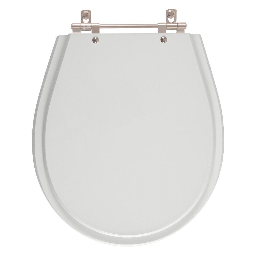 Assento Sanitário Avalon Sterling Silver Para Louça Ideal Standard - 1