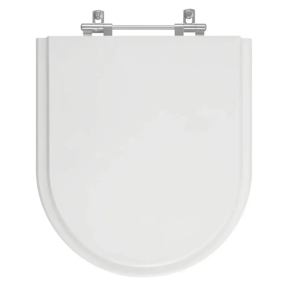 Assento Sanitário Laca Produza Riviera Para Louça Celite Cinza Prata - 1