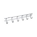 Ver imagem 1 de Porta Xícaras Superior com 05 Ganchos Inox 315x75x40 Mm 4661 Masutti Copat